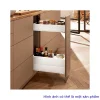 Bộ ray hộp Blum SPACE TWIN MERIVOBOX R1-R3 màu trắng 5939596