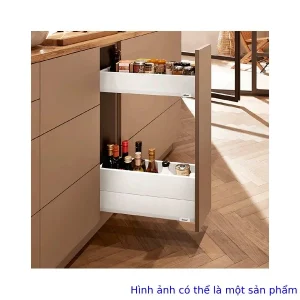 Bộ ray hộp Blum SPACE TWIN MERIVOBOX R1-R3 màu trắng 5939596