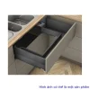 Ray hộp Blum cho ngăn kéo dưới chậu rửa MERIVOBOX R3 xám đậm 6801270