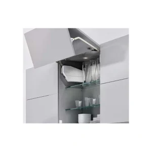 Bộ cơ cấu tay nâng điện Hafele nắp đậy màu trắng 372.29.704