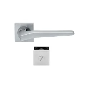 Tay nắm gạt Hafele PRESO cho cửa vệ sinh 901.98.054