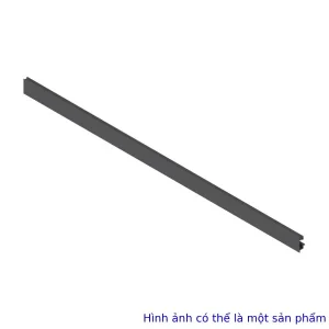 Thành mặt trước cho ray hộp âm Blum MERIVOBOX xám đậm 6673888