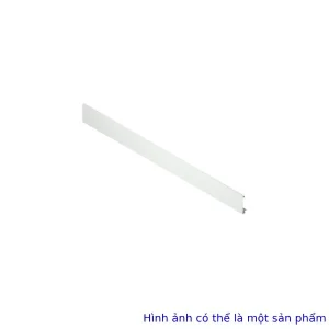 Thành mặt trước cho ray hộp âm Blum MERIVOBOX màu trắng 9336501