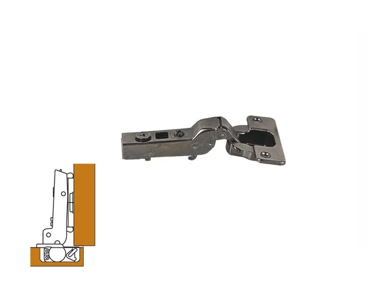 Bản lề giảm chấn Hafele Màu đen – Trùm nữa 315.20.751 1 Bản lề giảm chấn Hafele Màu đen – Trùm nữa 315.20.751