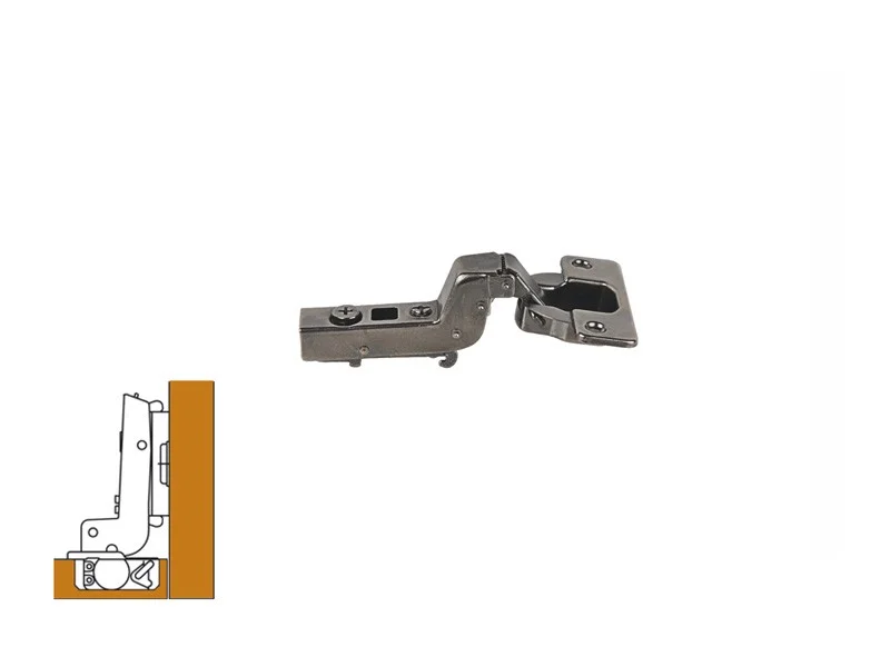 Bản lề giảm chấn Hafele Màu đen – Lọt lòng 315.20.752 1 Bản lề giảm chấn Hafele Màu đen – Lọt lòng 315.20.752