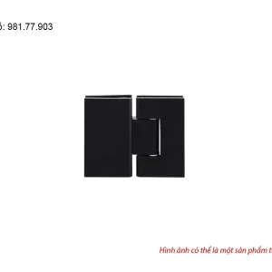 Bản lề Kính – Kính 180 độ màu đen Hafele 981.77.903