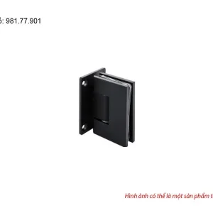 Bản lề Tường – Kính 90 độ màu đen Hafele 981.77.901