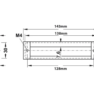 Tay nắm tủ Hafele 151.76.902