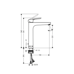 Vòi trộn Logis E 230 589.52.429