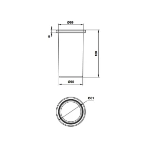 Ly đựng dụng cụ 495.80.241