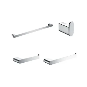 Bộ phụ kiện phòng tắm Häfele màu chrome 499.98.351