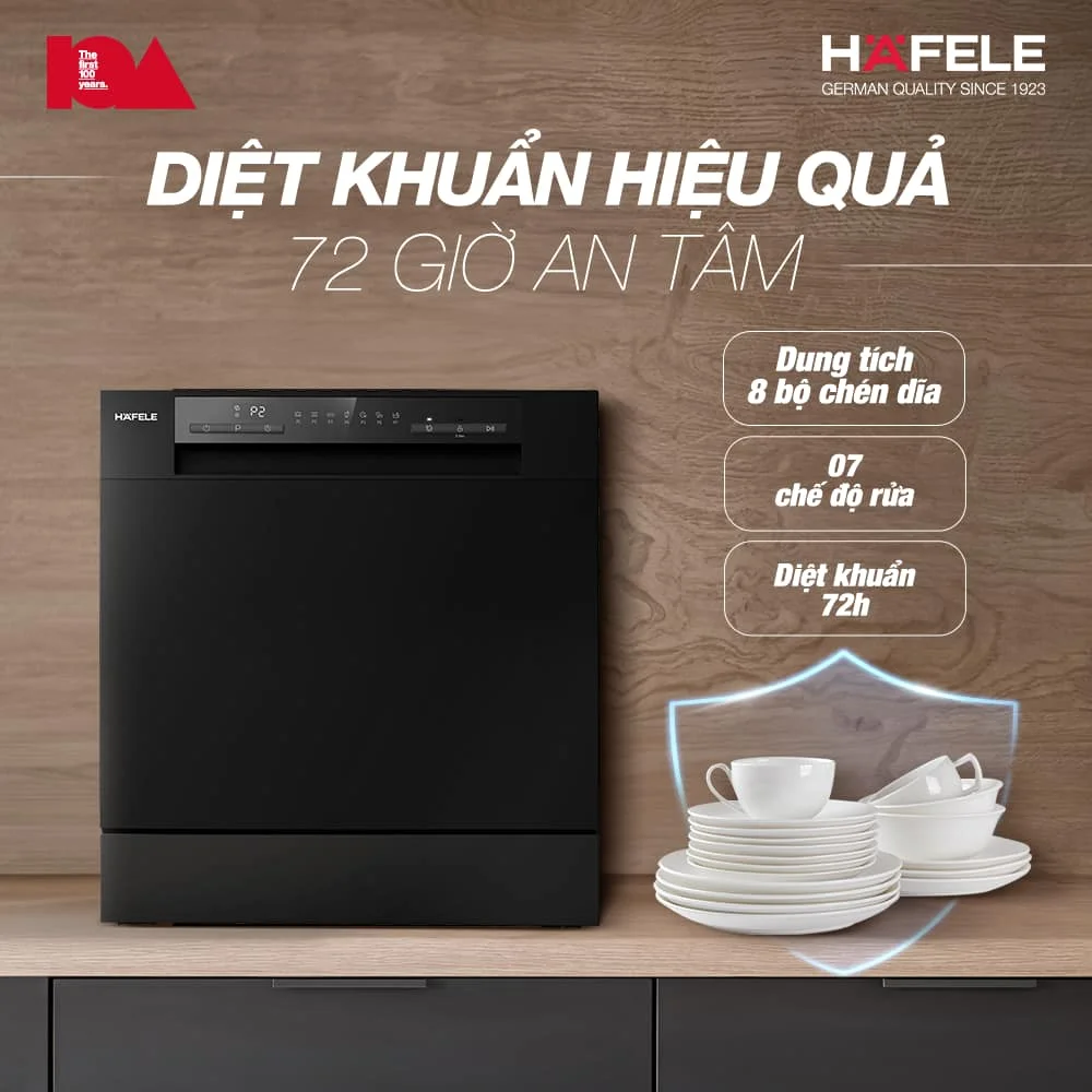 Máy rửa chén để bàn Hafele HDW-T5531B 538.21.350 2 Máy rửa chén để bàn Hafele HDW-T5531B 538.21.350