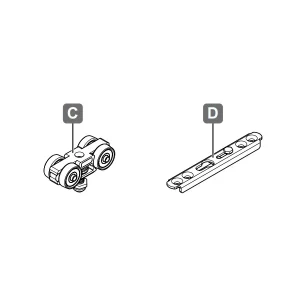 Bộ mở rộng SLIDO D-FOLD21 50B Hafele 940.42.511