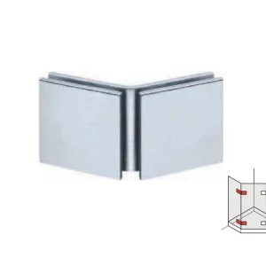 Kẹp kính – kính 135 độ Häfele 981.00.572