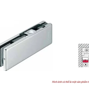 Kẹp kính trên Inox mờ 981.00.010