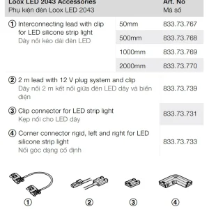 Đèn led dây Hafele 3000K 12V 833.73.121