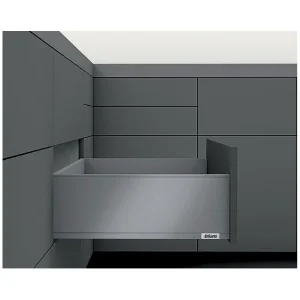 Ray hộp Blum LEGRABOX chiều cao C 177mm màu xám 2633078