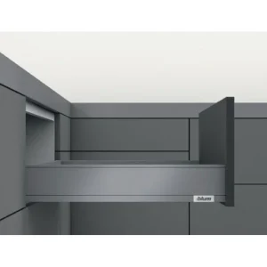 Ray hộp Blum LEGRABOX chiều cao M 90.5mm màu xám 4398816