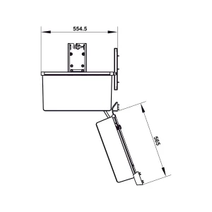 Rổ tủ đồ khô Hafele Utensio 600mm 504.68.385 6 Rổ tủ đồ khô Hafele Utensio 600mm 504.68.385