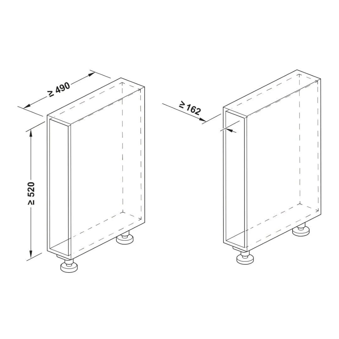 Rổ gia vị chai lọ Hafele baseAGENT 200mm 545.14.322 4 Rổ gia vị chai lọ Hafele baseAGENT 200mm 545.14.322